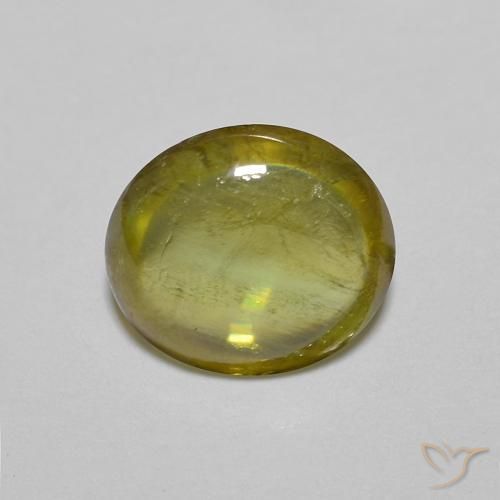 1.16ct 天然 深金棕色 榍石, 椭圆形, 透明