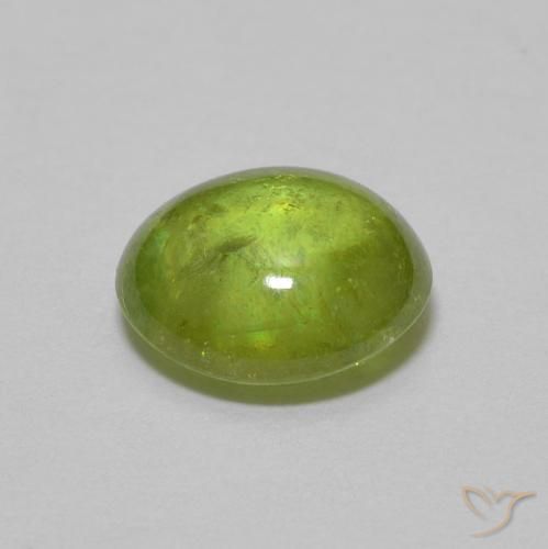 1.26克拉天然榍石，椭圆形，透明