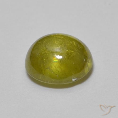 1.45克拉天然榍石，椭圆形，透明