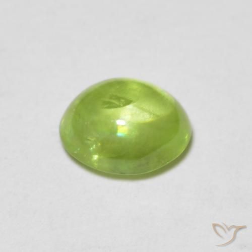 0.89克拉天然榍石，椭圆形，透明