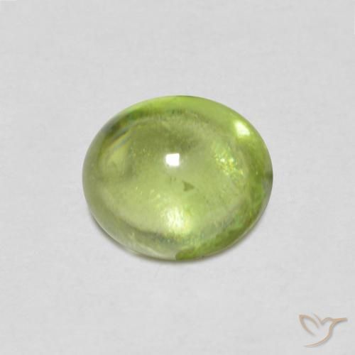 0.84ct 天然 浅绿色 榍石, 椭圆形, 透明