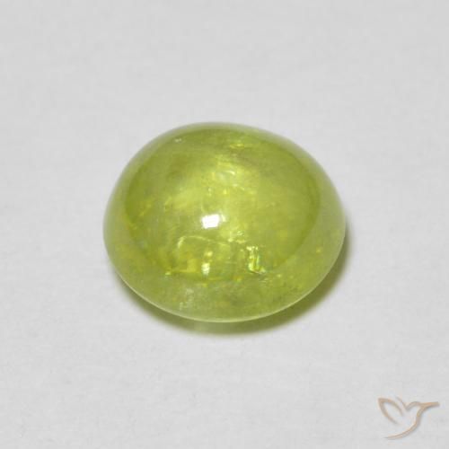 1.29克拉天然榍石，椭圆形，透明
