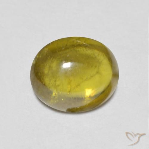 1.03ct 天然 Medium Golden Brown 榍石, 椭圆形, 透明
