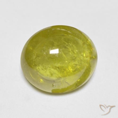 2.89ct 天然 菠萝黄 榍石, 椭圆形, 透明