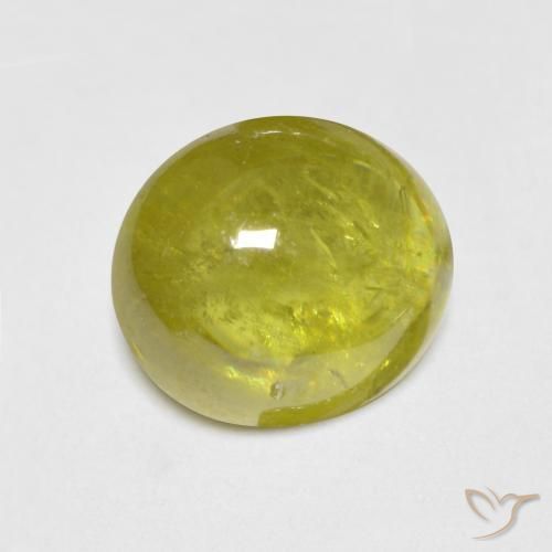 2.89克拉天然榍石，椭圆形，透明