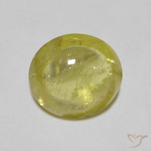 1.25ct 天然 金绿棕 榍石, 椭圆形, 透明