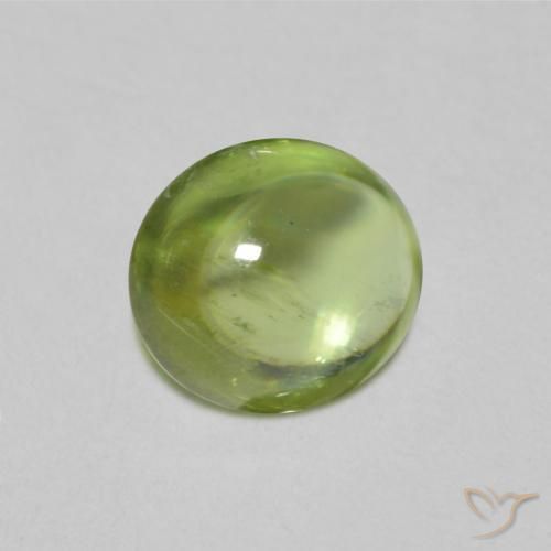 0.90克拉天然榍石，椭圆形，透明