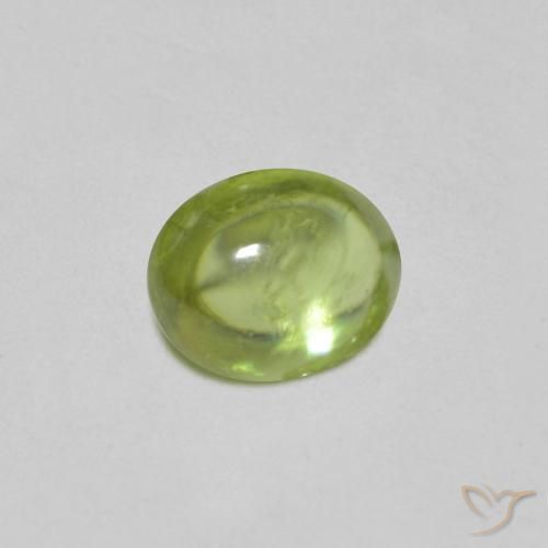 0.87克拉天然榍石，椭圆形，透明