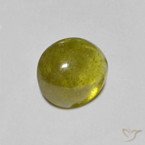 1.54克拉天然榍石，椭圆形，半透明