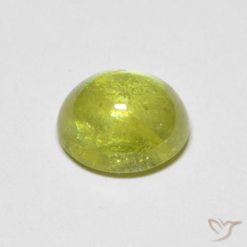 2.59克拉天然榍石，椭圆形，透明