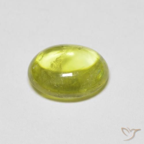2.76克拉天然榍石，椭圆形，透明