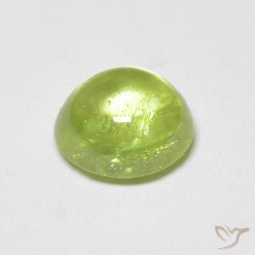 1.58克拉天然榍石，椭圆形，透明