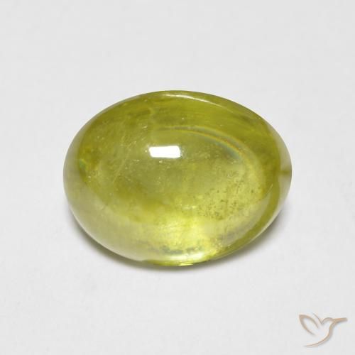 2.64ct 天然 柠檬黄 榍石, 椭圆形, 透明