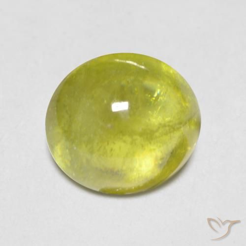 1.83ct 天然 浅绿色 榍石, 椭圆形, 透明