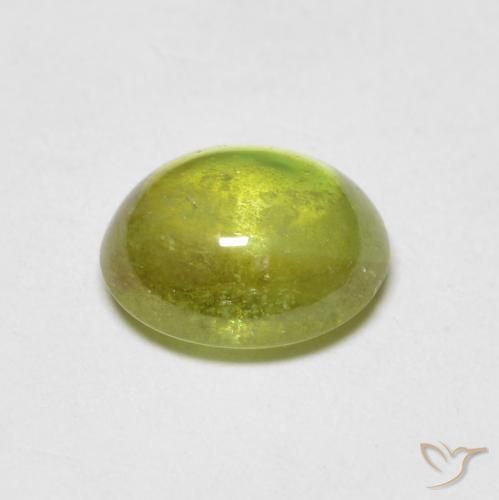 1.37克拉天然榍石，椭圆形，透明