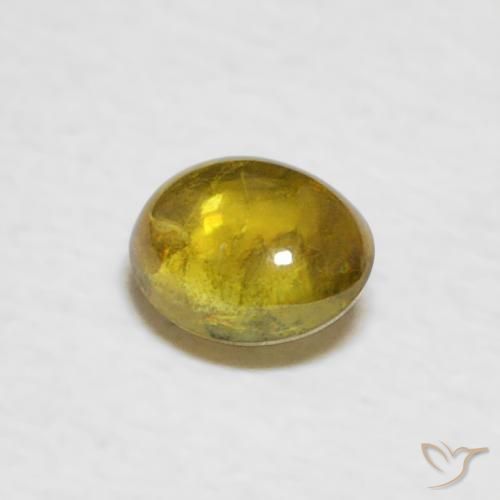 0.39克拉天然榍石，椭圆形，透明