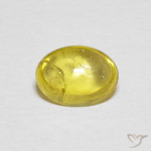1.34ct 天然 淡蜜黄色 榍石, 椭圆形, 透明