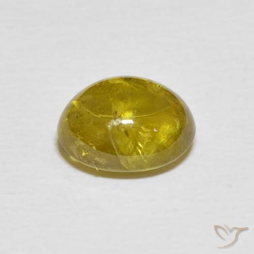 2.79克拉天然榍石，椭圆形，透明