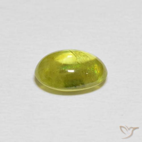 1.79克拉天然榍石，椭圆形，透明