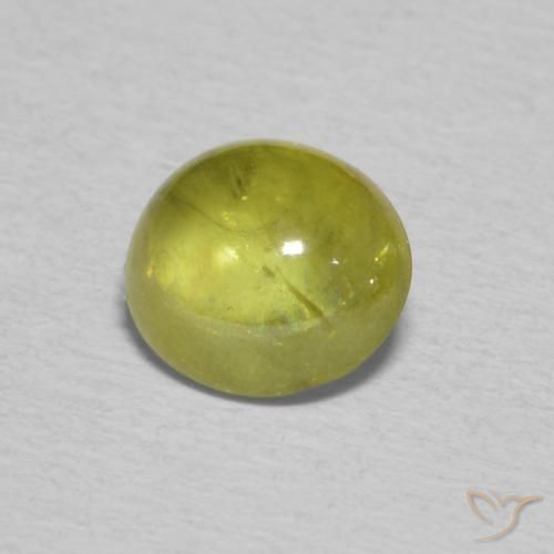 1.10克拉天然榍石，椭圆形，透明