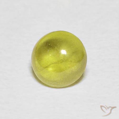 1.15ct 天然 温暖的森林绿 榍石, 椭圆形, 透明