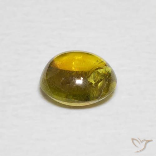 0.75克拉天然榍石，椭圆形，透明