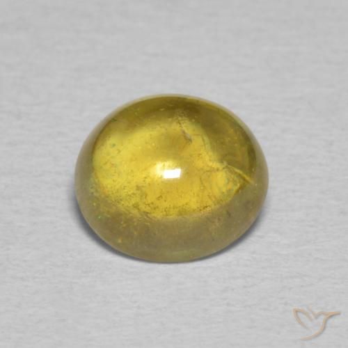 1.82克拉天然榍石，椭圆形，透明
