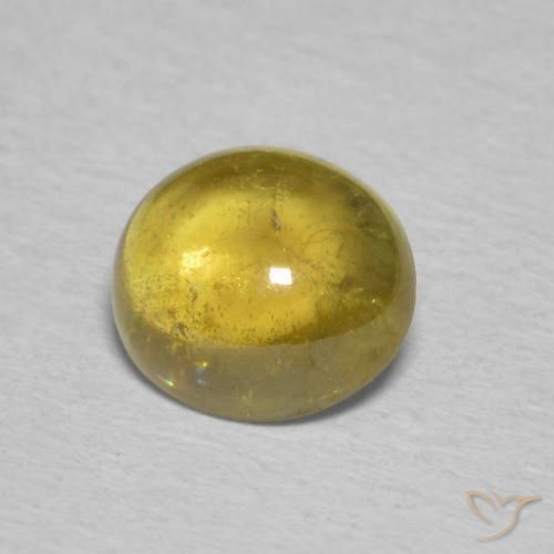 1.82克拉天然榍石，椭圆形，透明