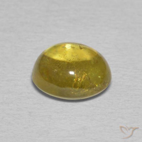 1.82克拉天然榍石，椭圆形，透明