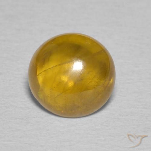 2.08ct 天然 黄金色 榍石, 椭圆形, 透明