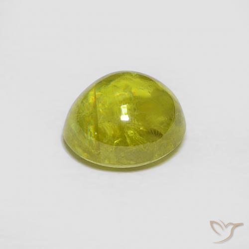 1.80克拉天然榍石，椭圆形，透明
