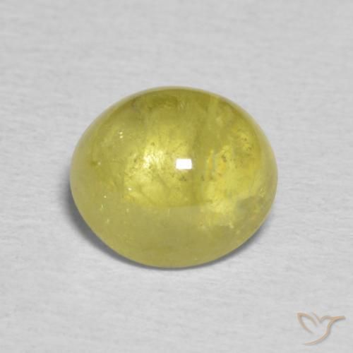 1.62ct 天然 金绿棕 榍石, 椭圆形, 透明