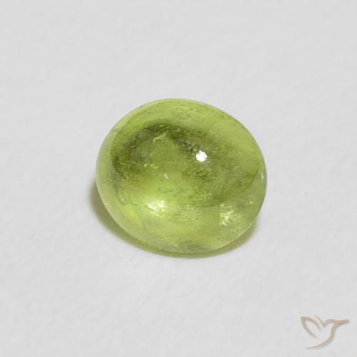 0.80克拉天然榍石，椭圆形，透明