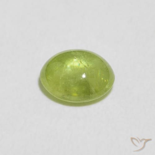 0.80克拉天然榍石，椭圆形，透明