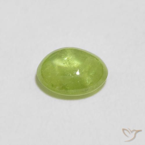 1.02克拉天然榍石，椭圆形，透明
