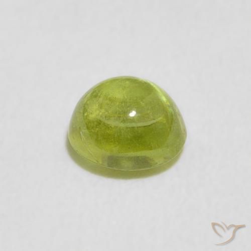 0.67克拉天然榍石，椭圆形，透明