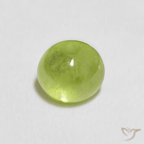 1.16ct 天然 中绿色 榍石, 椭圆形, 透明
