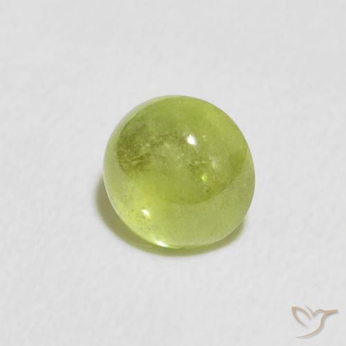 0.48克拉天然榍石，椭圆形，透明