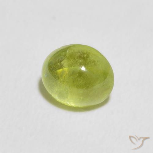1.23克拉天然榍石，椭圆形，透明