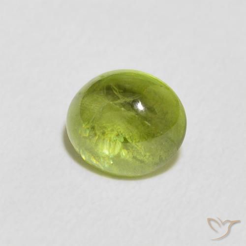 1.23克拉天然榍石，椭圆形，透明