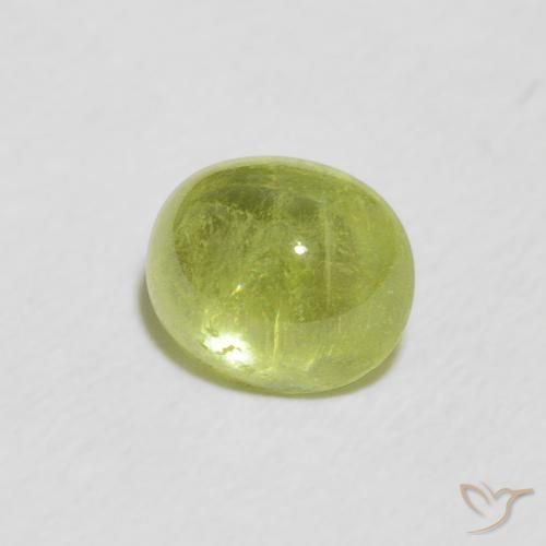 1.39克拉天然榍石，椭圆形，透明