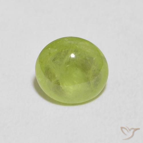 1.26克拉天然榍石，椭圆形，透明