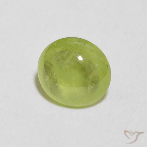 1.26克拉天然榍石，椭圆形，透明