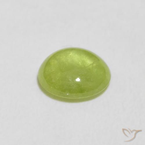 1.26克拉天然榍石，椭圆形，透明
