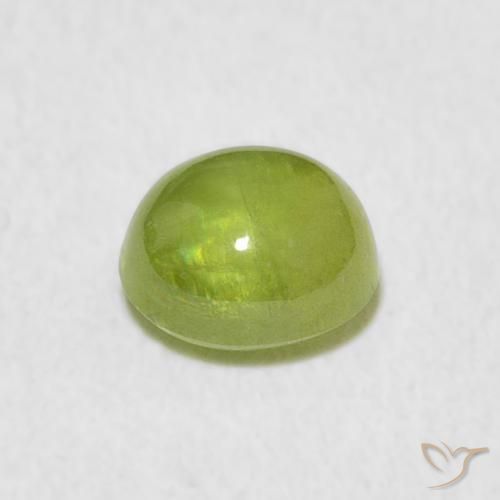 1.64克拉天然榍石，椭圆形，透明