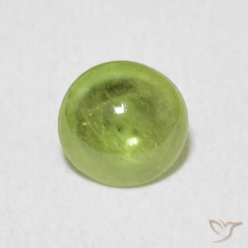 1.33ct 天然 中绿色 榍石, 椭圆形, 透明