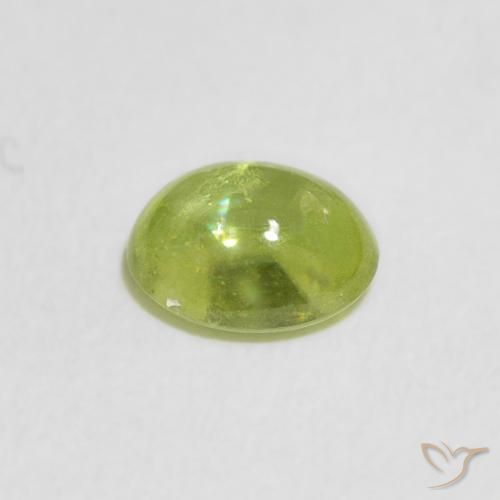 0.91克拉天然榍石，椭圆形，透明