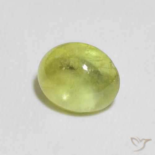 1.32克拉天然榍石，椭圆形，透明
