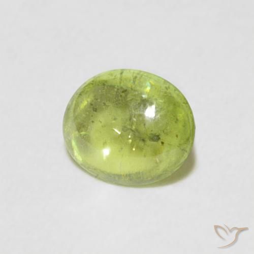 0.61克拉天然榍石，椭圆形，透明