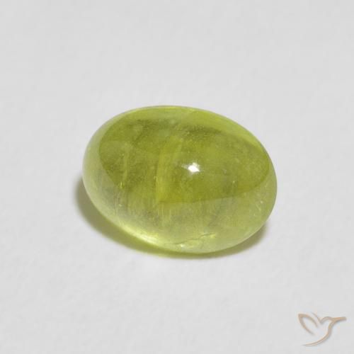 1.86克拉天然榍石，椭圆形，透明